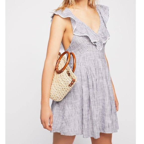 Free People Dresses & Skirts - FREE PEOPLE STRIPED MINI DRESS